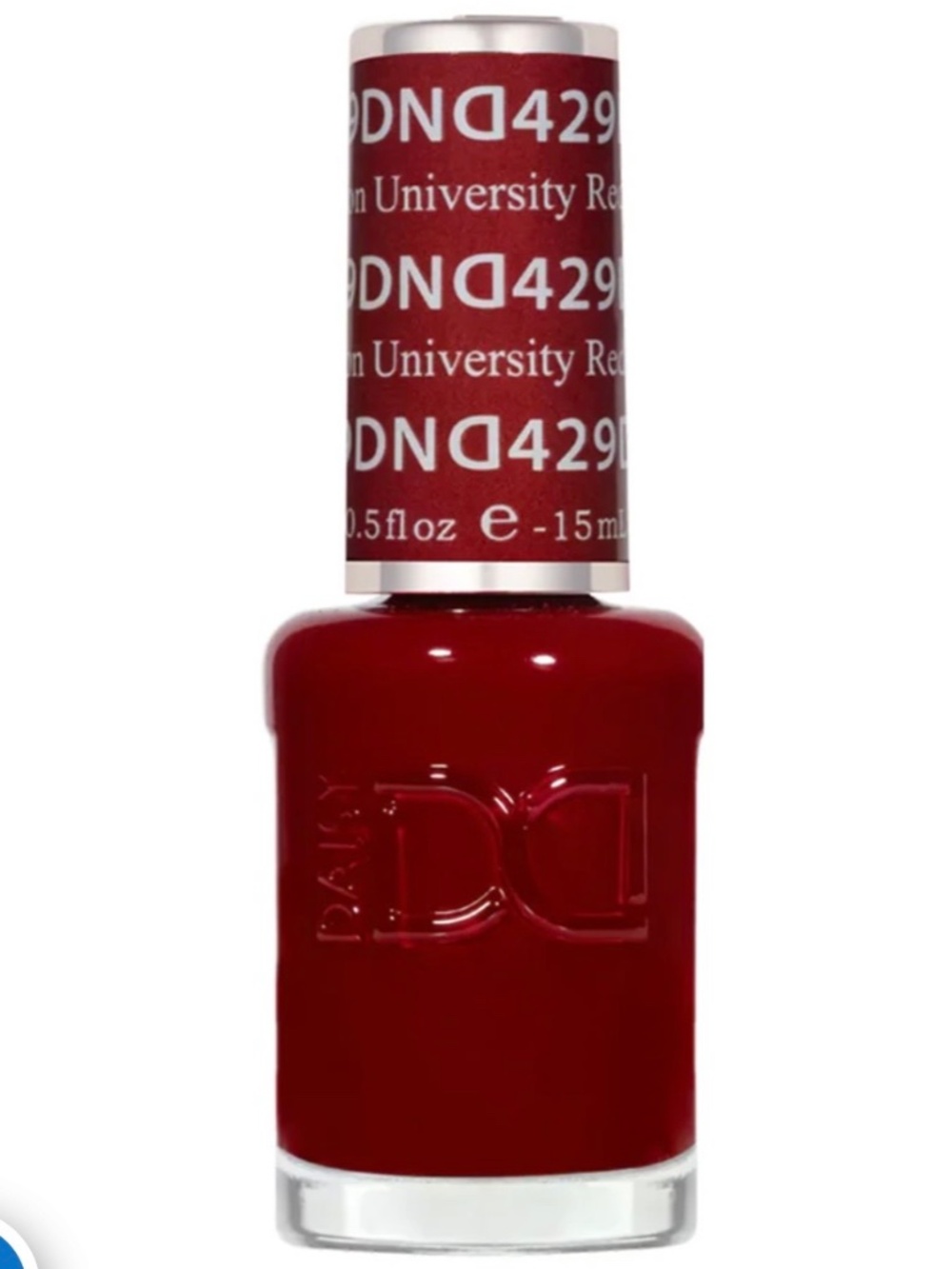DND "Nail Polish #429 Boston University Red" NWT